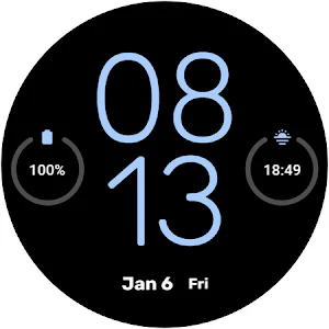 Everyday  - Pixel Watch Face Screenshot 2