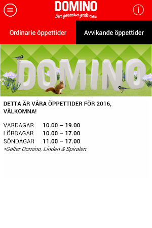Galleria DOMINO Intern Screenshot 3