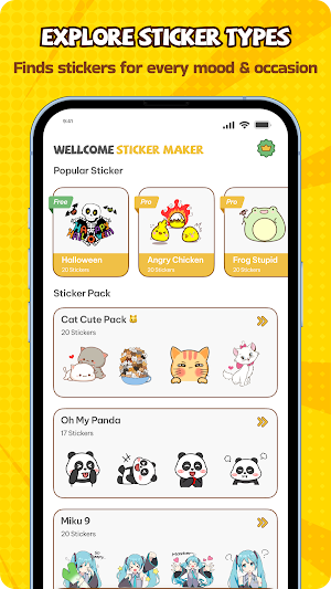 Sticker Maker - Sticker Share Screenshot 3
