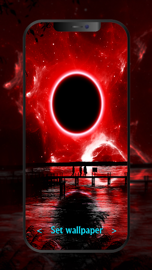 Red wallpaper 4k Screenshot 3