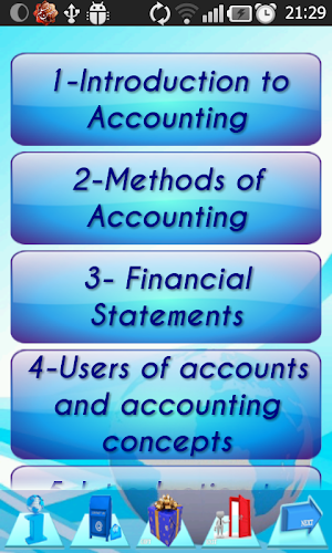 Financial Accounting Tutorial Screenshot 2