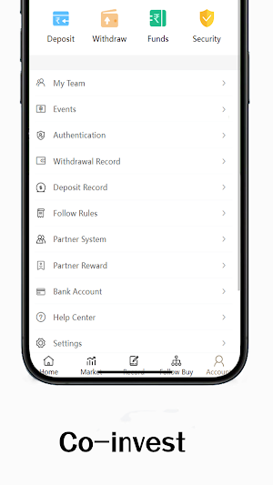 Co-invest Screenshot 1