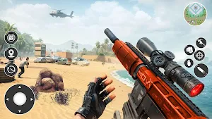Offline Shooting Gun Games 3D Screenshot 2