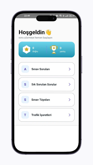 Ehliyet Sınav Soruları Screenshot 0