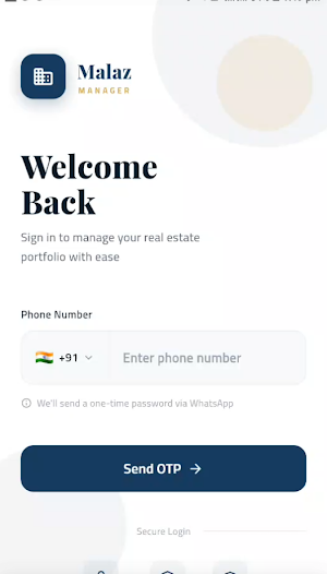 Malaz Manager App Screenshot 0