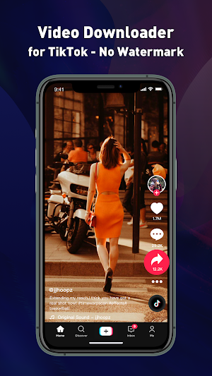 Downloader for TikTok Screenshot 0