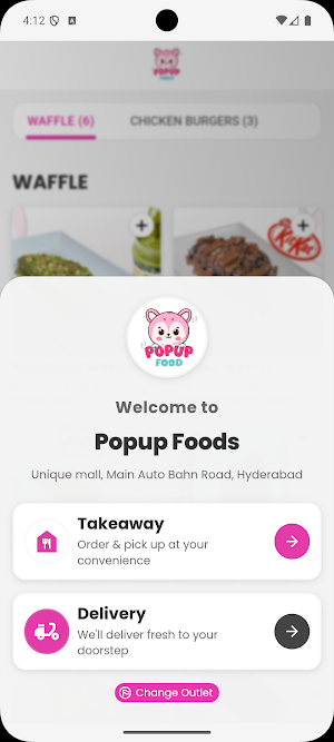 Popup Foods Screenshot 0