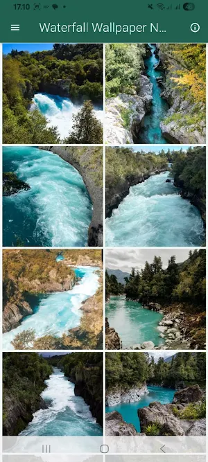 Waterfall Wallpaper Nature Screenshot 2