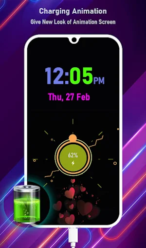 Battery Charging Animation Screenshot 2