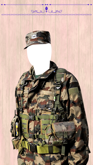 Army War Suit Photo Editor Screenshot 2
