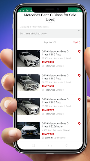 Used Cars in South Africa Screenshot 3