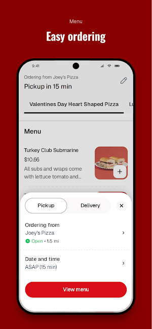 Joey's Pizza To Go Screenshot 2