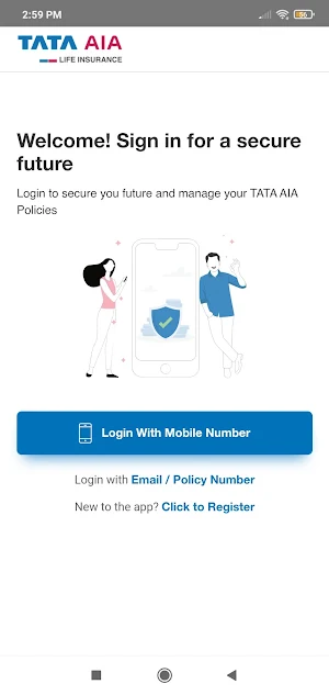 Tata AIA Life Insurance Screenshot 0