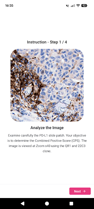 PDL1 CPS Trainer Screenshot 3
