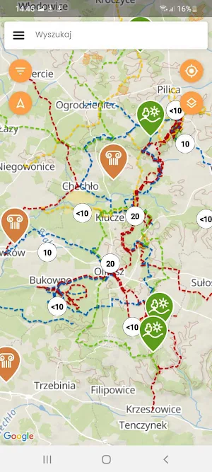 Nadleśnictwo Olkusz Screenshot 2