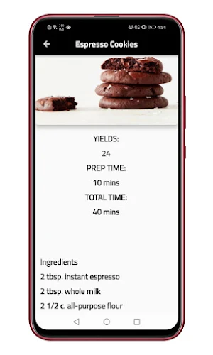 easy dessert recipes Screenshot 1