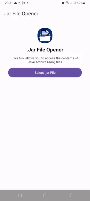 Jar File Opener Screenshot 0