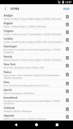 Uzbekistan Weather Screenshot 3