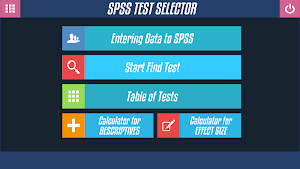 SPSS Test Selector Screenshot 0