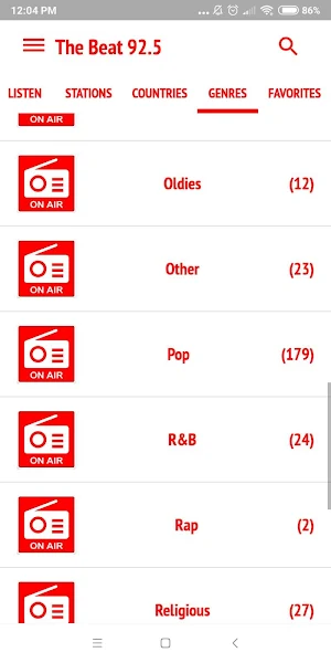 The Beat 92.5 Radio Montreal Screenshot 3