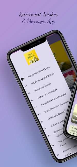 Retirement Wishes App Screenshot 0