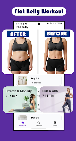 Flat Tummy in 30 Days Screenshot 1