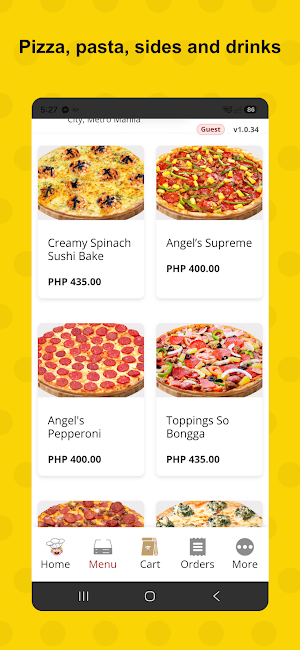 Angels Pizza PH Screenshot 2