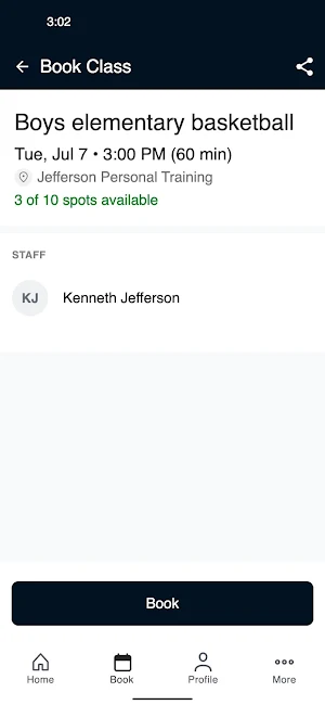 Jefferson Personal Training Screenshot 2