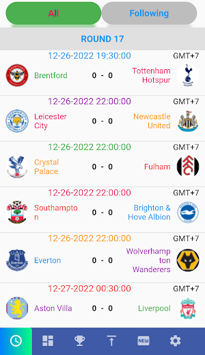 Premier League Matches 2023 Screenshot 0