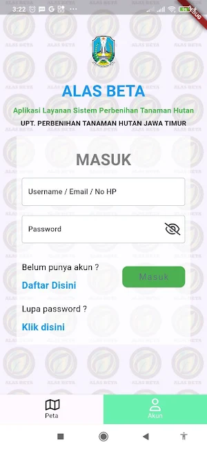 Alas Beta Jatim Screenshot 1