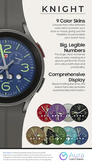 WB Knight - Classic Watch Face Screenshot 2