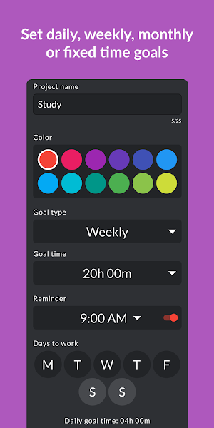 Time Balance - Time Tracking Screenshot 2