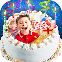 Photo On Birthday Cake