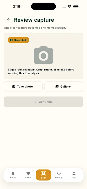 ZooMoon: AI Menu Guide Screenshot 2