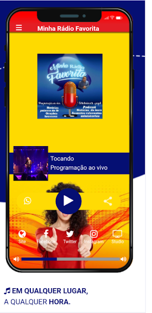 Minha Rádio Favorita Screenshot 2
