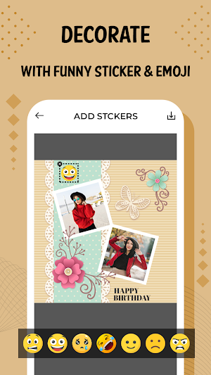Birthday Collage Photo Maker Screenshot 3
