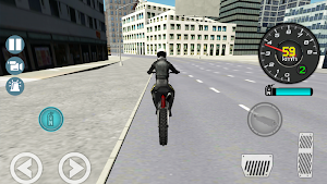 Police City Motorbike Rider Screenshot 1