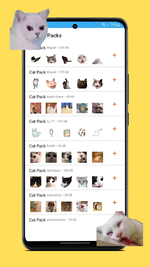 Stickers - Cats WASticker 2023 Screenshot 0