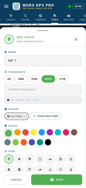 MGRS PRO Screenshot 2