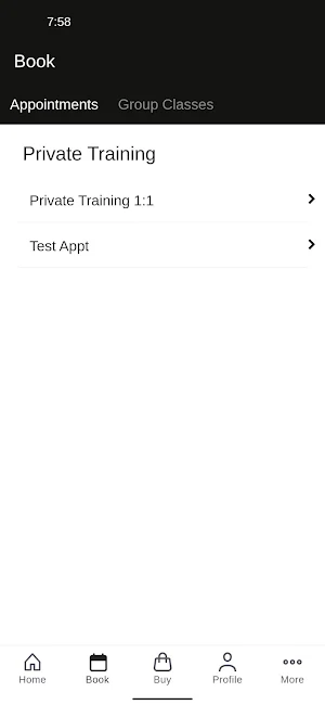 BCI Sports Performance and Fit Screenshot 1