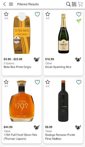 Thomas Liquors Screenshot 2