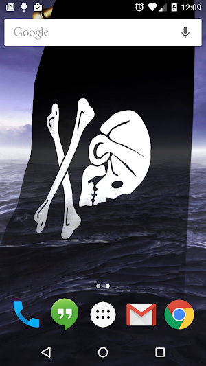 Pirate Flags Live Wallpaper Screenshot 0