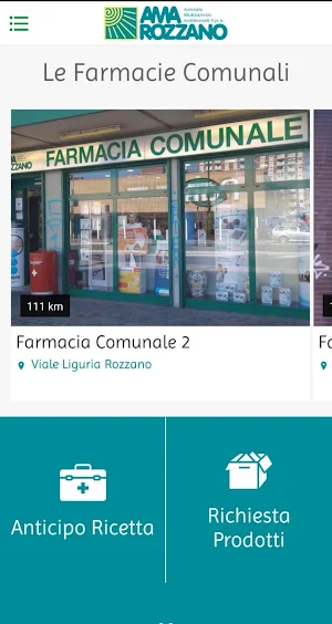 Farmacie Comunali Rozzano Screenshot 1