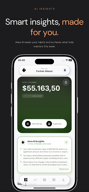 Aera Wallet: Budget & Stocks Screenshot 1