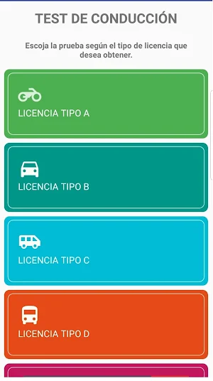 Test de Licencia de Conducir Screenshot 0