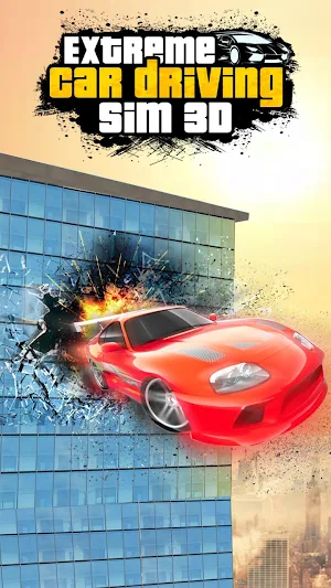 Extreme Car Driving Sim 3D Screenshot 2