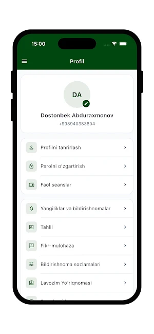 Ziyrak Edu Screenshot 3
