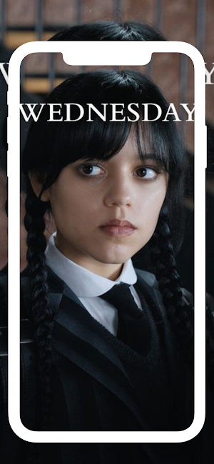Wednesday Addams Wallpaper 4K Screenshot 3