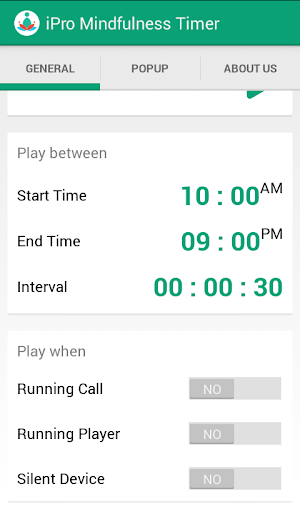 iPro Mindfulness Timer Screenshot 1