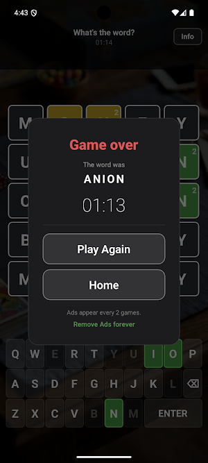 What’s the word? Screenshot 2